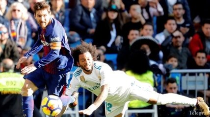 "Реал" - "Барселона": Месси отдал голевой пас, играя в одной бутсе