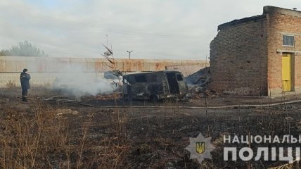 Пострадавшие в критическом состоянии: появилось первое видео с места взрыва под Харьковом