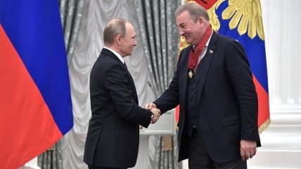 Владимир Путин и Владислав Третьяк