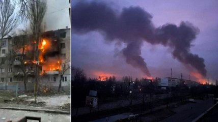 У Миколаєві горять будинки