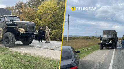 У Чечні невідомі розстріляли російську військову вантажівку, є загиблі (фото)