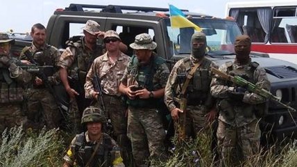 На подмогу батальону "Донбасс" едет подкрепление с тяжелым вооружением