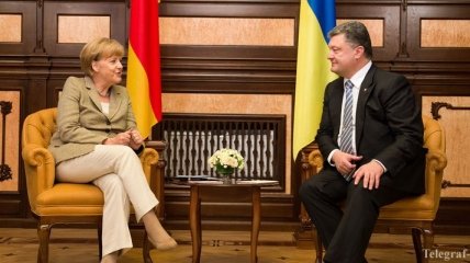Порошенко назвал Меркель "другом и сильным адвокатом Украины"