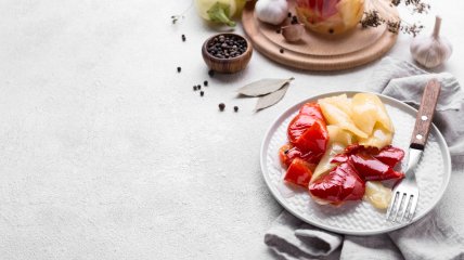 Перец получается хрустящим и вкусным