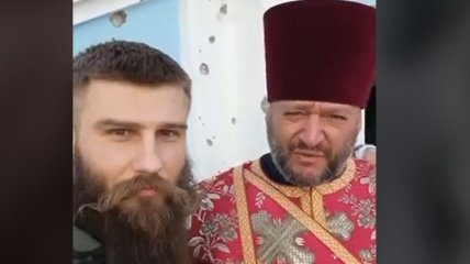 Михаил Добкин служит диаконом в храме УПЦ МП