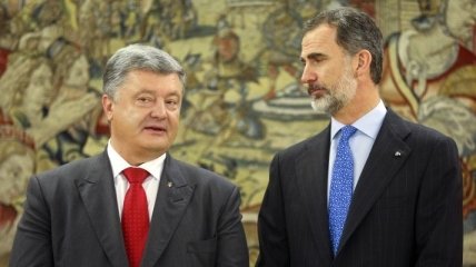 Президент Украины встретился с королем Испании Фелипе VI: что обсуждалось
