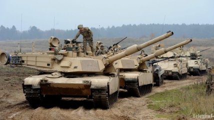 США перебросит в Восточную Европу танковую бригаду