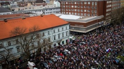 Глава нацполиции Словакии подает в отставку из-за протестов