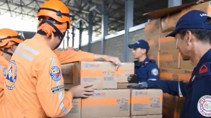 США прислала гуманитарную помощь жителям Венесуэлы