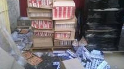 В Донецкой области полиция обнаружила сигарет почти на миллион гривен