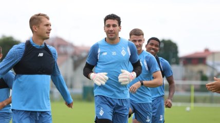 "Динамовцы" готовятся к игре