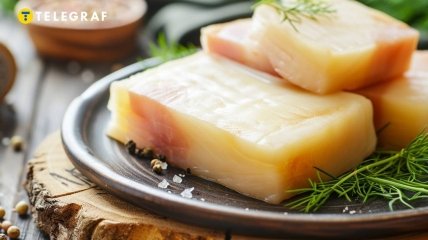 Навіть при правильному зберіганні, сало може пожовкнути (зображення створено за допомогою ШІ)