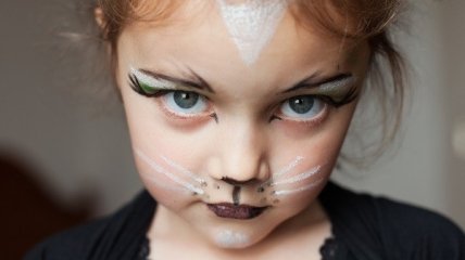 20 идей для детского макияжа на Хэллоуин