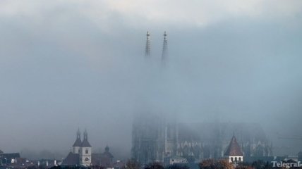 Европа утонула в туманах 