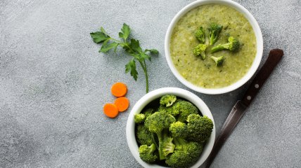 Пюре из брокколи (видео)