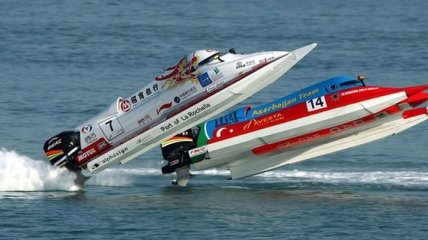 Филипп Чапи стал победителем Гран-При Украины из Формулы-1 на лодках