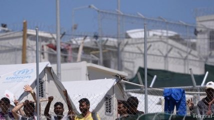 В Греции в лагере беженцев произошли беспорядки, есть пострадавшие