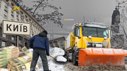 Состояние пешеходных зон вызывает критику киевлян. Фото Коллаж "Телеграфа"