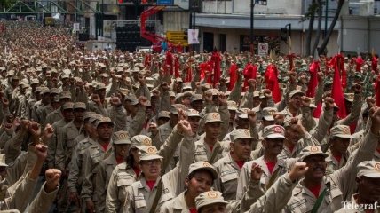 В Венесуэле массово арестовывают представителей вооруженных сил