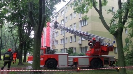 В Польше взорвалась граната в жилом доме 