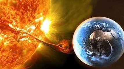 Сплески на Сонці викликають геомагнітні коливання Землі