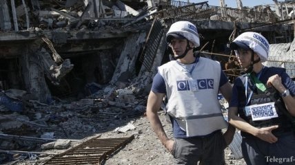 ОБСЕ заявляет, что отвод тяжелого оружия еще не завершен