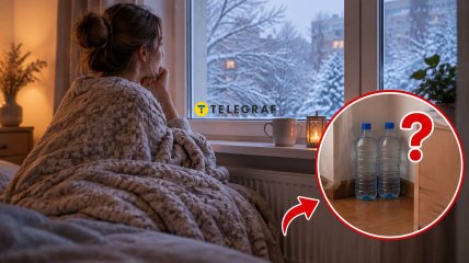 Бутылки с водой в доме