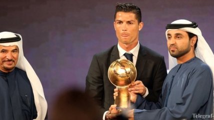 Роналду - лучший футболист 2014 года по версии Globe Soccer
