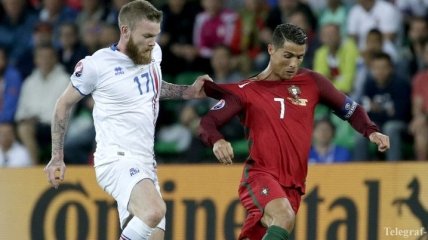 Результат матча Португалия - Исландия 1:1 на Евро-2016