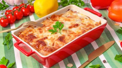 Лазанья из теста фило (видео)