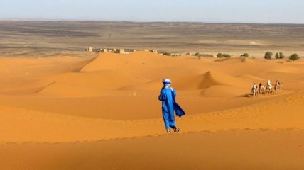 Под песками Сахары обнаружили огромную древнюю реку