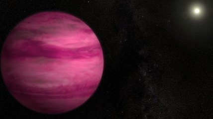 Астрономы NASA обнаружили гигантскую розовую планету 