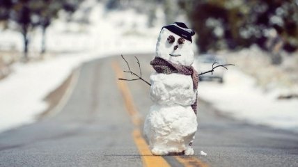 Смешные картинки из серии "Как слепить уникального снеговика"