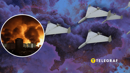 Пожар и "шахеды"