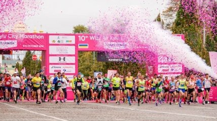 Киевский марафон собрал 17 тысяч участников и установил 4 рекорда (Фото, Видео)