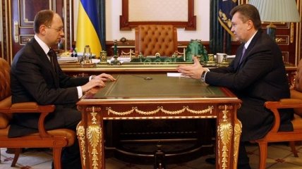 К Януковичу пустили только Яценюка 