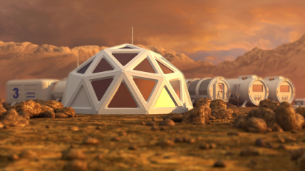 З чого побудують будинки на Марсі поки залишається загадкою