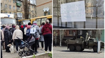 Жизнь для украинцев в Мелитополе становится все более напряженной