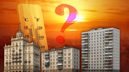 Солнечная нагрузка, материалы застройки и плотность кварталов формируют различные сценарии нагрева