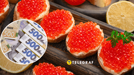 Бутерброд с икрой