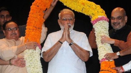Зеленский поздравил премьера Индии с переизбранием