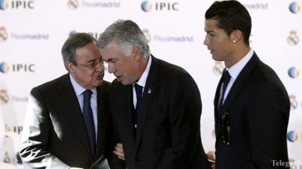 Президент "Реала" сравнил Анчелотти и Моуриньо