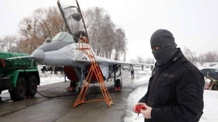 Тот самый "Призрак Киева", на счету которого полтора десятка сбитых самолетов противника