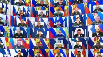 Військовий "спав" на нараді з Шойгу: в російській армії можуть заборонити закривати очі (відео)