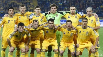 Сборная Украины сыграла вничью с Латвией