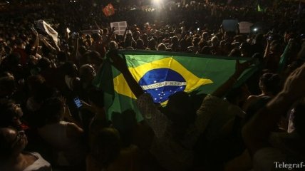 Бразильская полиция разогнала антиправительственные протесты