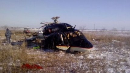 Под Ростовом упал вертолет, двое травмированы