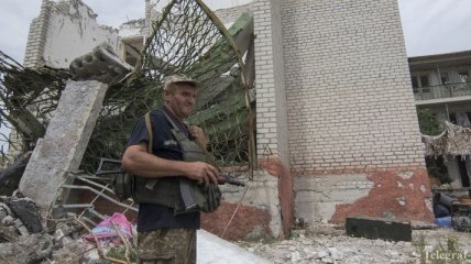 Боевики снова обстреляли блокпост "Марьинка"