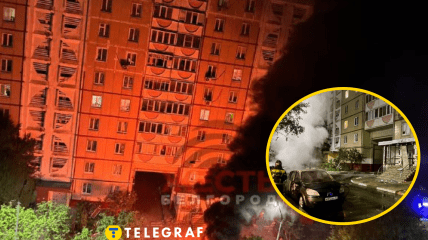 У Бєлгороді сталися пожежі після вибухів