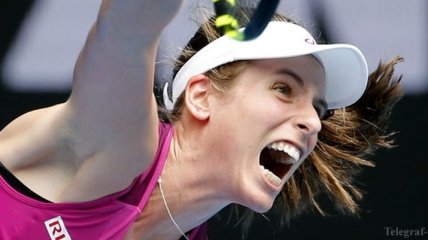 Кербер - Конта - второй полуфинал Australian Open 2016